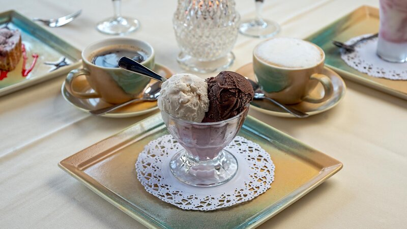 Gelato ice cream dessert